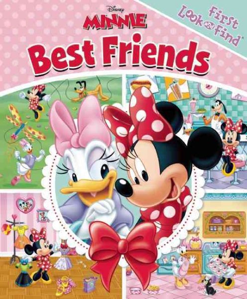Disney Minnie Mouse - Best Friends My First Look and Find Activity Book - PI Kids cover