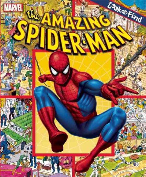 Look and Find MARVEL Spider-man cover