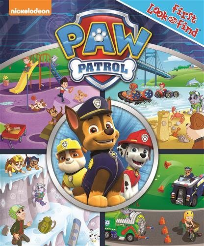 Nickelodeon Paw Patrol - First Look and Find Activity Book - PI Kids cover