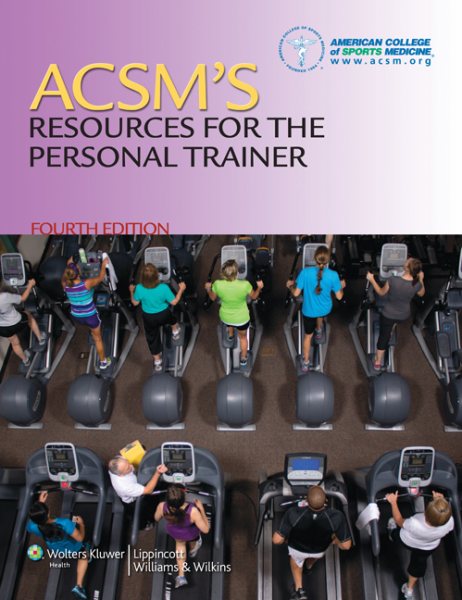 ACSM's Resources for the Personal Trainer cover