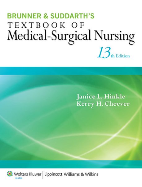 Brunner & Suddarth's Textbook of Medical-Surgical Nursing (Brunner and Suddarth's Textbook of Medical-Surgical) cover
