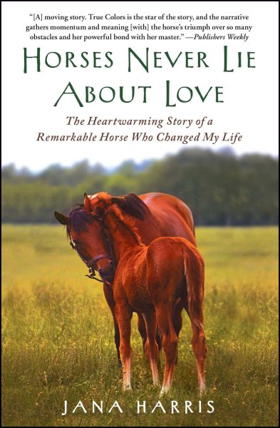 Horses Never Lie About Love: The Heartwarming Story of a Remarkable Horse Who Changed My Life cover
