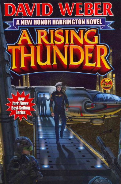 A Rising Thunder (Honor Harrington) cover