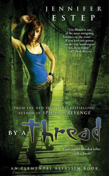By a Thread (6) (Elemental Assassin) cover