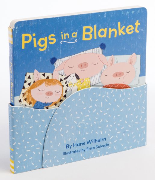 Pigs in a Blanket (Board Books for Toddlers, Bedtime Stories, Goodnight Board Book) cover