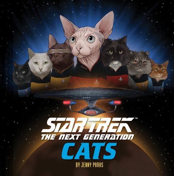 Star Trek: The Next Generation Cats: (Star Trek Book, Book About Cats) (Star Trek x Chronicle Books) cover