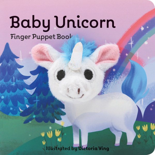 Baby Unicorn: Finger Puppet Book: (Unicorn Puppet Book, Unicorn Book for Babies, Tiny Finger Puppet Books) cover