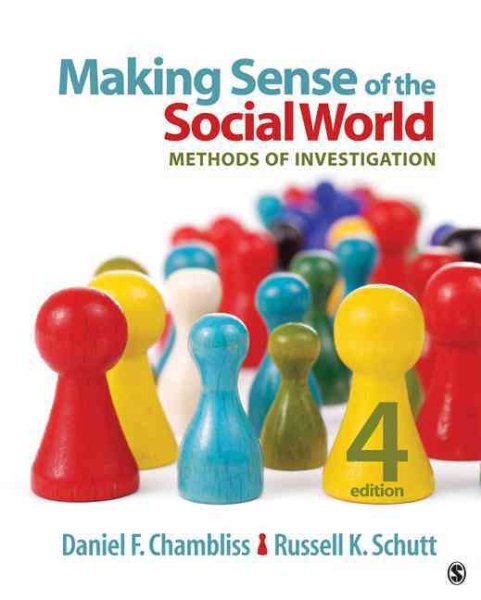 Making Sense of the Social World: Methods of Investigation cover