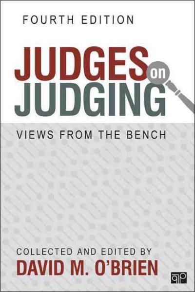 Judges on Judging: Views from the Bench cover