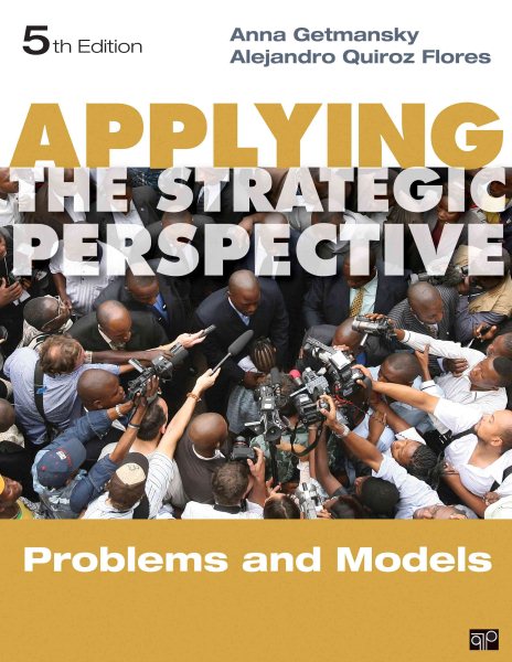 Applying the Strategic Perspective: Problems and Models, Workbook (Principles of International Politics) cover
