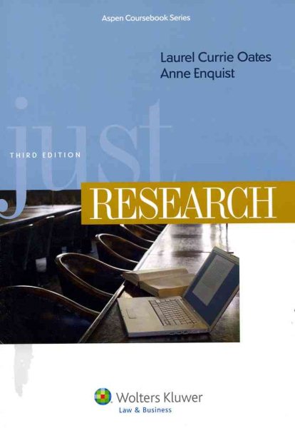 Just Research, Third Edition cover