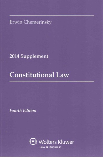 Constitutional Law Case Supplement cover