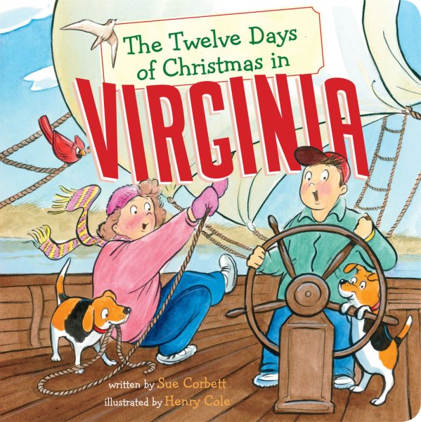 The Twelve Days of Christmas in Virginia (The Twelve Days of Christmas in America) cover