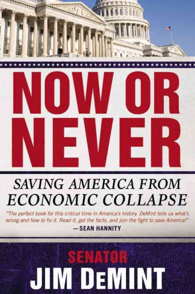 Now or Never: Saving America from Economic Collapse cover