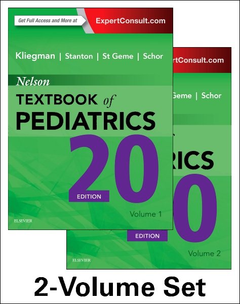 Nelson Textbook of Pediatrics, 2-Volume Set cover