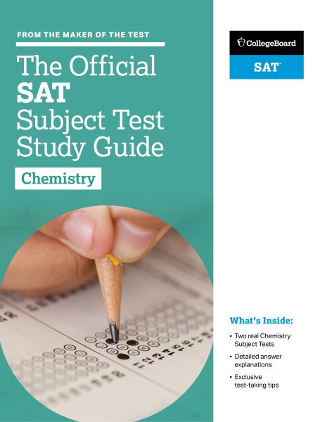 The Official Sat Subject Test In Chemistry Study Guide (College Board Official Sat Study Guide) cover