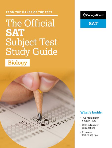 The Official SAT Subject Test in Biology Study Guide cover