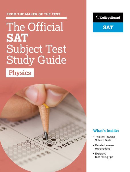 The Official SAT Subject Test in Physics Study Guide cover