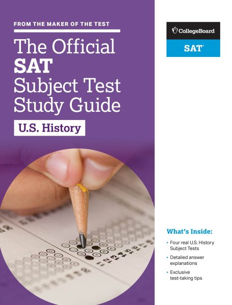 The Official SAT Subject Test in U.S. History Study Guide cover