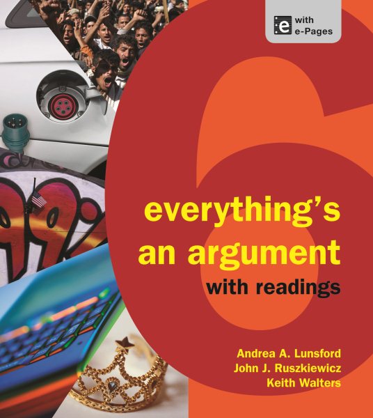 Everything's an Argument with Readings cover