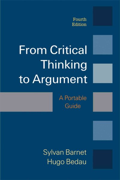 From Critical Thinking to Argument cover
