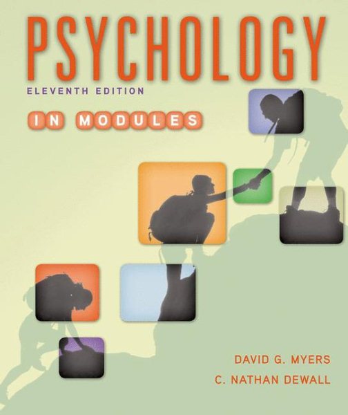 Psychology in Modules cover