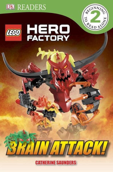 DK Readers L2: LEGO Hero Factory: Brain Attack! cover