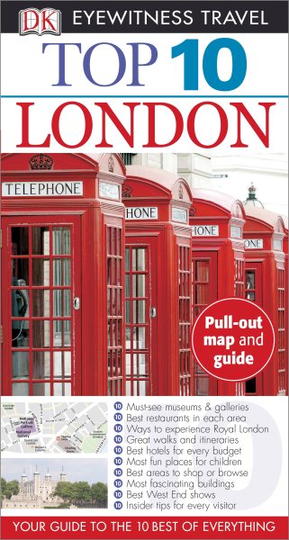 Top 10 London (EYEWITNESS TOP 10 TRAVEL GUIDE) cover