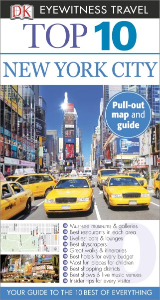 Top 10 New York City (EYEWITNESS TOP 10 TRAVEL GUIDE) cover