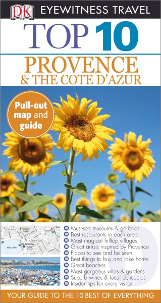 Top 10 Provence & Cote D'Azur (EYEWITNESS TOP 10 TRAVEL GUIDE) cover