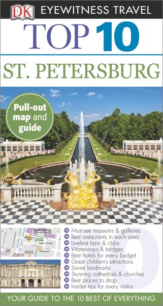 Top 10 St. Petersburg (EYEWITNESS TOP 10 TRAVEL GUIDE) cover