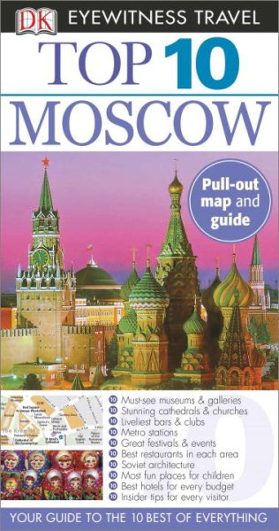 DK Eyewitness Top 10 Moscow (Pocket Travel Guide) cover