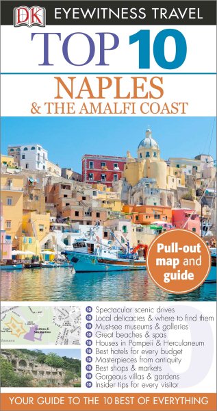 Top 10 Naples & Amalfi Coast (EYEWITNESS TOP 10 TRAVEL GUIDE) cover