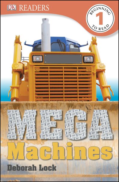 DK Readers L1: Mega Machines cover