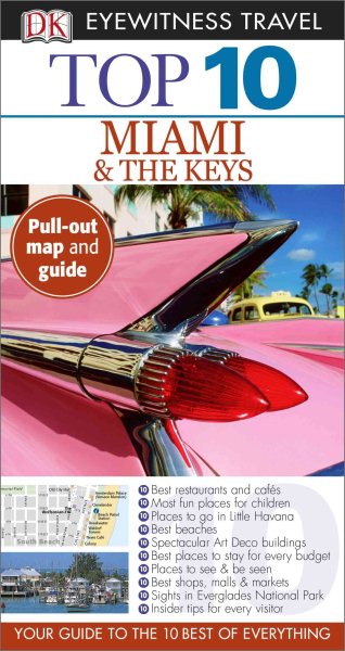 Top 10 Miami and the Keys (Eyewitness Top 10 Travel Guide) cover