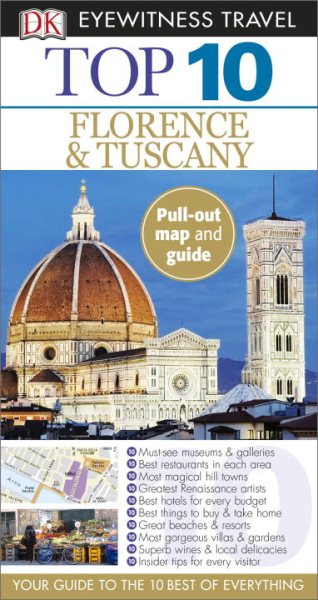Top 10 Florence and Tuscany (Eyewitness Top 10 Travel Guide) cover