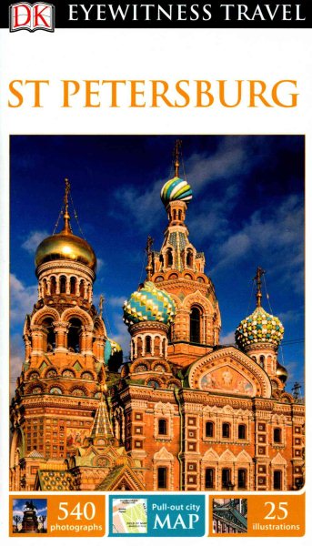DK Eyewitness Travel Guide St Petersburg cover