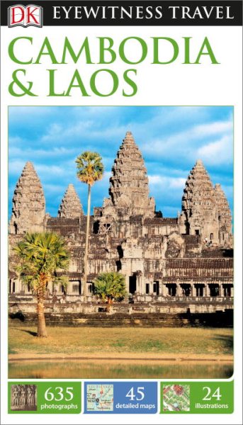 DK Eyewitness Travel Guide Cambodia and Laos cover