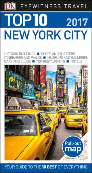 Top 10 New York City (Eyewitness Top 10 Travel Guide) cover