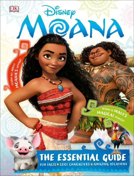 Disney Moana: The Essential Guide (DK Essential Guides) cover