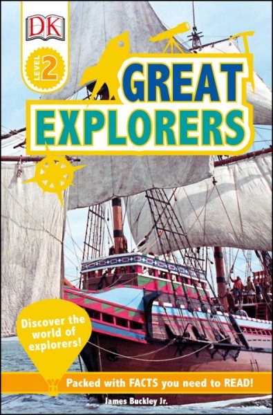 DK Readers L2: Great Explorers (DK Readers Level 2) cover
