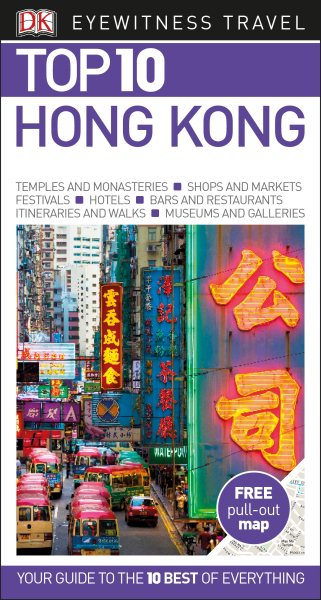 DK Eyewitness Top 10 Hong Kong (Pocket Travel Guide) cover