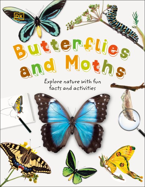 Butterflies and Moths: Explore Nature with Fun Facts and Activities (Nature Explorers) cover