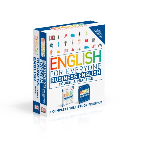 English for Everyone Slipcase: Business English Box Set: Course and Practice Booksâ€”A Complete Self-Study Program cover