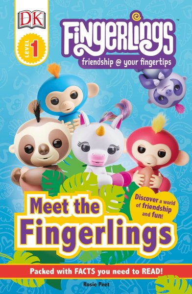 DK Readers Level 1: Fingerlings: Meet the Fingerlings cover