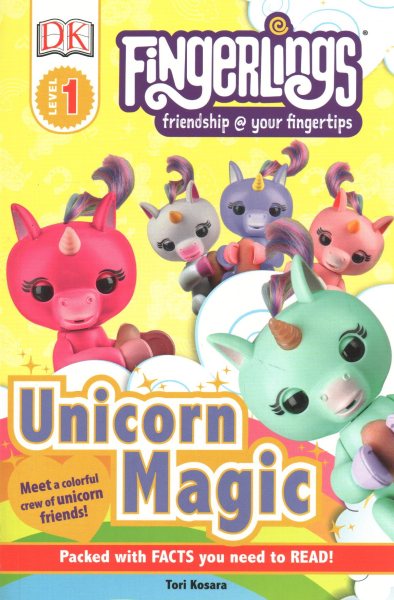 DK Readers Level 1: Fingerlings: Unicorn Magic cover