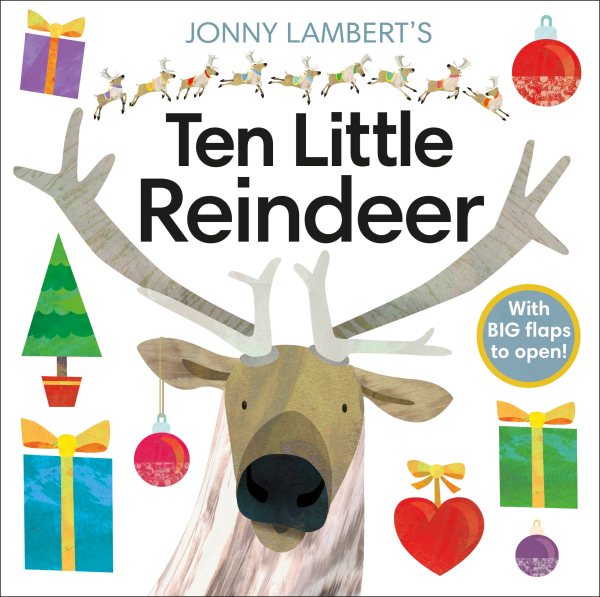 Jonny Lambert's Ten Little Reindeer (Jonny Lambert Illustrated) cover