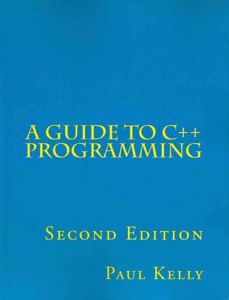 A Guide to C++ Programming cover