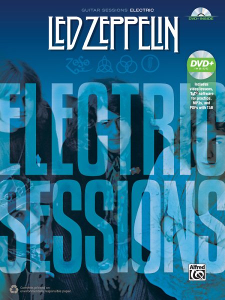 Led Zeppelin -- Electric Sessions: Guitar TAB, Book & DVD (Guitar Sessions) cover