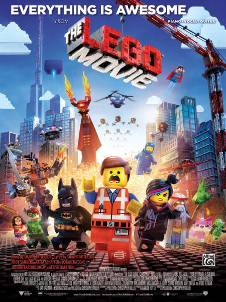 Everything Is Awesome (from The Lego Movie): Piano/Vocal/Guitar, Sheet (Original Sheet Music Edition) cover